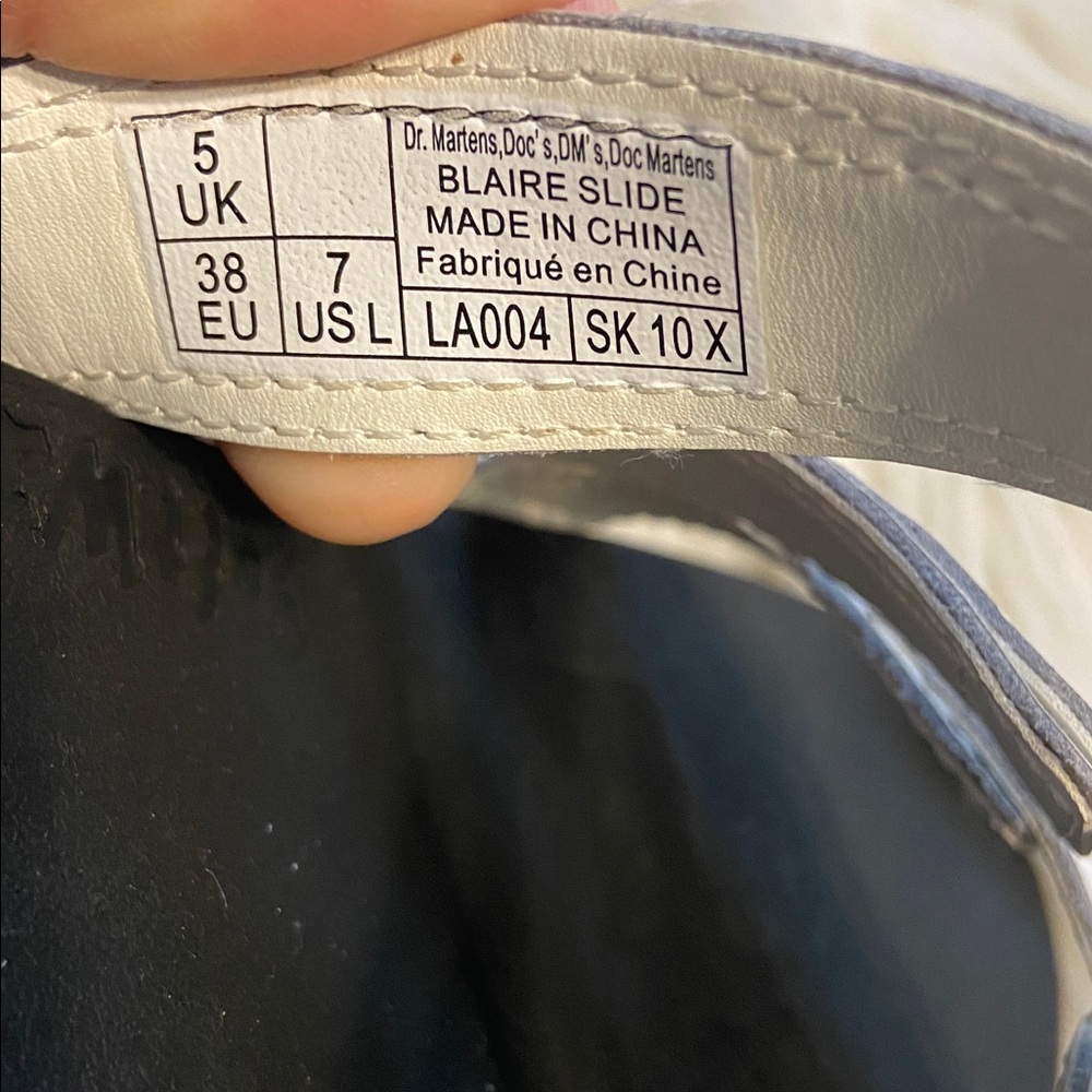 Dr. Martens Black and White Sandals size 7 BNWOT see all photos - Picture 6 of 12